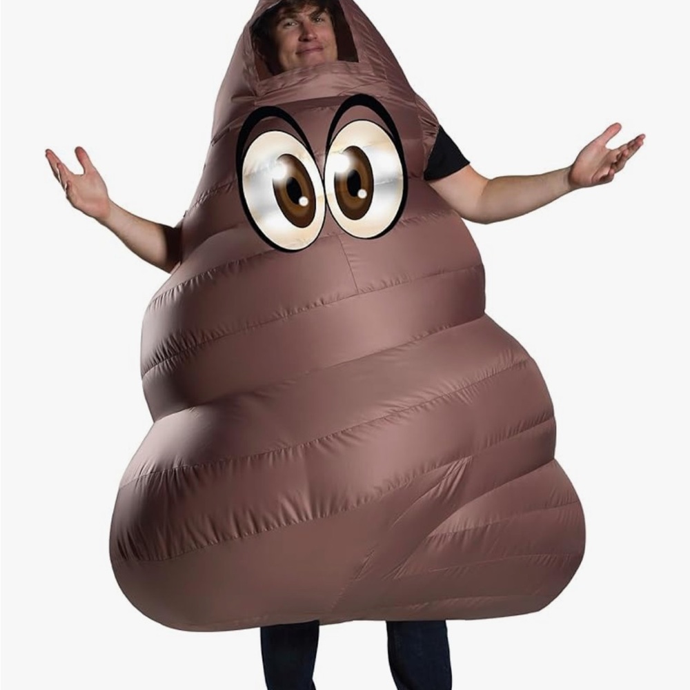 Brown Poop Emoji Adult Costume